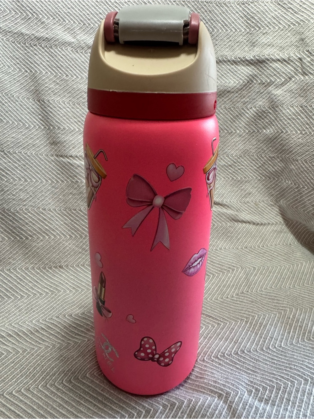 Owala Kids Pink Minnie Mouse Stainless Steel Water Bottle - Picture 5 of 8
